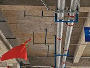 监利管廊支架的安装方法